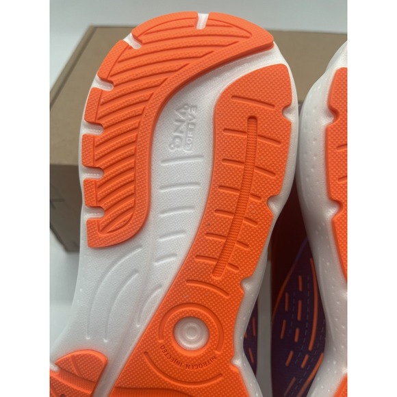 Tried On Brooks Glycerin 20 Men's Blue Orange Running Shoes Size 9.5 D - Picture 6 of 13